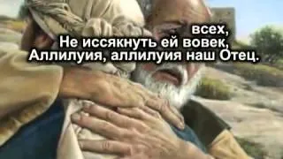 Аллилуия Ты наш Бог