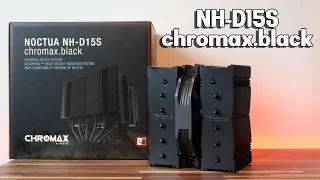 NOCTUA NH-D15S chromax.black - One fan, great performance!
