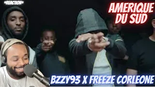 Freeze Corleone - Amérique du Sud | AMERICAN REACTS TO FRENCH RAP