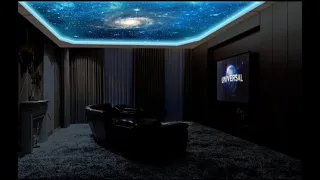 Потолок звездное небо с 3D эффектом домашний кинотеатр