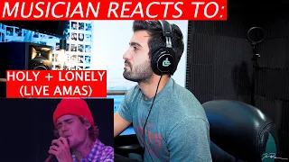 Holy + Lonely - Justin Bieber (AMAs 2020) - Musician's Reaction