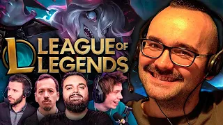 🔴 VUELVO al LOL 😂 con Ibai, Rubius, Knekro y BarbeQ