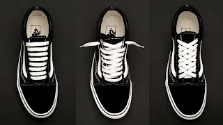 3 Крутых Способа Шнуровки Vans Old School | Vans Old School Шнуровка