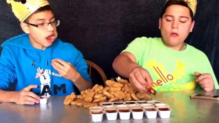 100 chicken nugget challenge