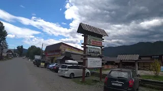 Артыбаш, Телецкое озеро, Алтай. Дороги села. Полезно для самостоятельных путешествий. Altai.