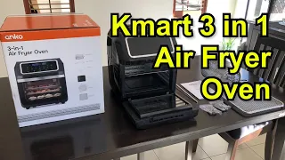 Kmart (Anko) 3 in 1 Air Fryer Oven Unbox Review