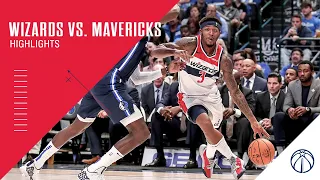 Highlights: Wizards vs. Mavericks - 10/23/19