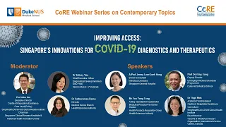 Improving Access: Singapore's Innovations for COVID-19 Diagnostics and Therapeutics