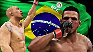ALDO & RDA - NO HUD! RANKED FIGHTS | EA UFC 3