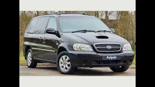 2004 04 Kia Sedona 2.9 CRDi LE 5dr Black