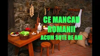 Ce mancau romanii acum sute de ani | Obiceiuri culinare la romani