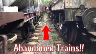 We explore an abandoned Train yard