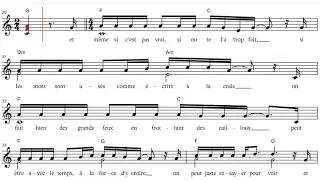 Je Te Promets's - Johnny Hallyday (1986), C-Instruments Play along