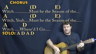 Season of the Witch (Donovan) Guitar Cover Lesson in A with Chords/Lyrics - Munson - 16th Strum