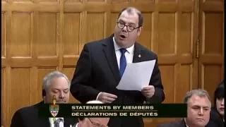 Mario Beaulieu rend hommage aux patriotes pendus le 15 février 1839