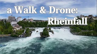 #Rheinfall #drone