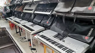 24/8/23 tes và Báo giá bán 4 cây đàn organ yamaha S910 & s900 rẻ hơn đàn Học sinh E473 Lh 0989634982