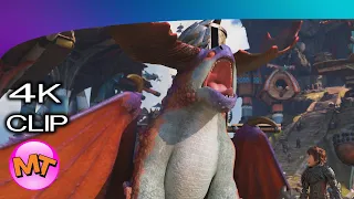 HOW TO TRAIN YOUR DRAGON 3 - This is Berk - CLIP SCENE 4K