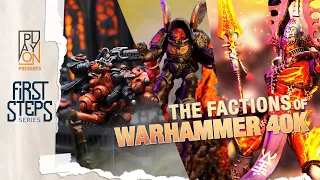 All the Factions of Warhammer 40k. A Quick Introduction