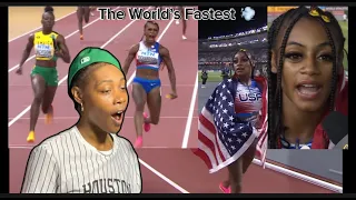 Fastest Women in the World!!! 😲🤯| Sha'Carri vs Shericka  (USA and Jamaica) REACTION!!