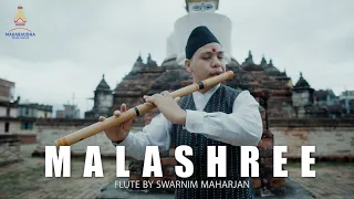 Malashree | Melodious Dashain Tune | Flute by Swarnim Maharjan Ft. Nimesh Kapali