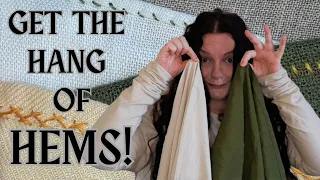 SIMPLE, Authentic HEMS for Viking Age garments. PART ONE- Beginners guide.