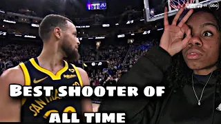 STEPH TELLS HIM “IM GOING FOR THE GAME WINNER WATCH THIS” THEN HITS IT REACTION #stephencurry