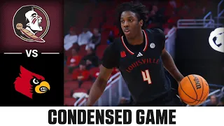 Florida State vs. Louisville Condensed Game | 2023-24 ACC Men’s Basketball