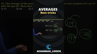 Averages best tricks by chandan venna sir #chandan_logics #chandan_venna_fan_club #arithmetic