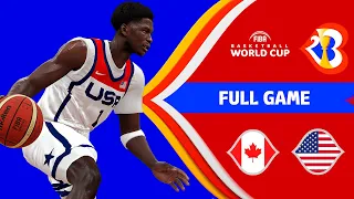 NBA 2K23 l FIBA World Cup 2023  l Camera Mod l UHD 4K l Canada vs USA