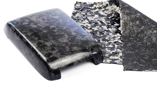 ForgeTEX™ Forged Carbon Fiber Skinning/Wrapping Car Center Console - No Vacuum Bagging Required