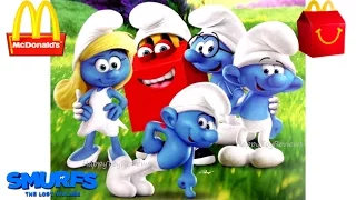 WHICH SMURF ARE YOU? McDONALD'S SMURFS HAPPY MEAL TOYS 2017 THE LOST VILLAGE MOVIE 3 FULL WORLD SET