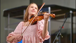 15 Year Old Karolina Protsenko - Uplifting Performance of "In Christ Alone"
