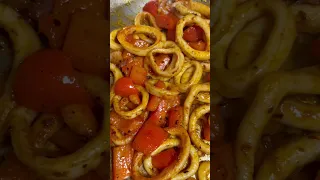 Yummy Sautéed Squid Rings #foodieavenue #asmr #sizzling #frozen #squid