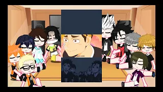 haikyuu character reaction to random video tiktok part 2 //haikyuu// //Gacha club//