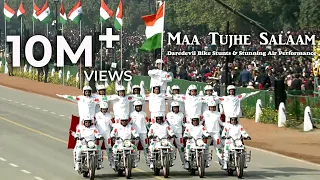 Maa Tujhe Salaam | Daredevil Bike Stunts | Stunning Air Performance | Republic Day Parade