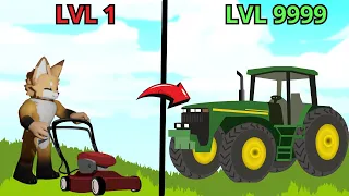 KOSZĘ TRAWNIK NAJMOCNIEJSZĄ KOSIARKĄ w ROBLOX (Mow The Lawn! 🍃 [Simulator]