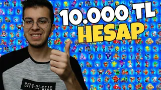 10.000 TL DEĞERİNDE HESABIM !! BRAWL STARS