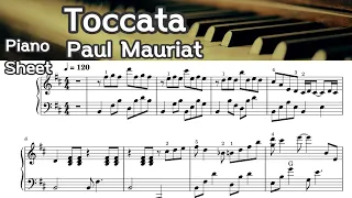 Toccata /piano Sheet /  Paul Mauriat/  by SangHeart Play