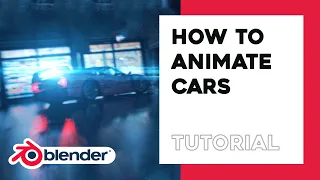 How to do a car animation in BLENDER! (Advanced)
