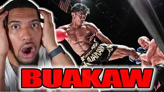 NEW MMA FAN REACTS TO: BUAKAW - God of Muay Thai (Original Career Documentary)