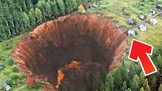 Top 10 Largest Sinkholes Caught on Camera