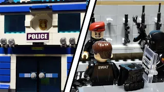 Lego City Police & SWAT Station Custom MOC