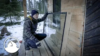 Project log cabin | Making a bigger window frame.