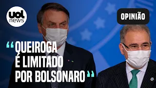 "Depoimento de Luana Araújo à CPI mostra que Queiroga é limitado por Bolsonaro", diz Sakamoto