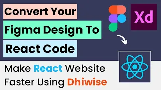 Convert your Figma Design to React Component | Figma to HTML & CSS Code | Make Website in 5 Minutes