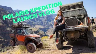 Polaris XPEDITION Launch Camping Weekend Vlog!