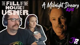 The Fall of the House of Usher REACTION Series PREMIERE: A Midnight Dreary
