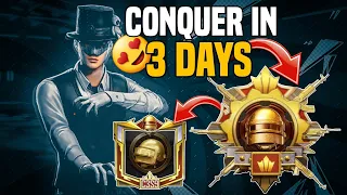 The easiest way to reach Conquer in PUBG Mobile | How to get Conquer in PUBG Mobile
