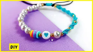 🌟 Master the art of COMBINING jewelry techniques: Create BRACELETS with BEADS and MACRAME